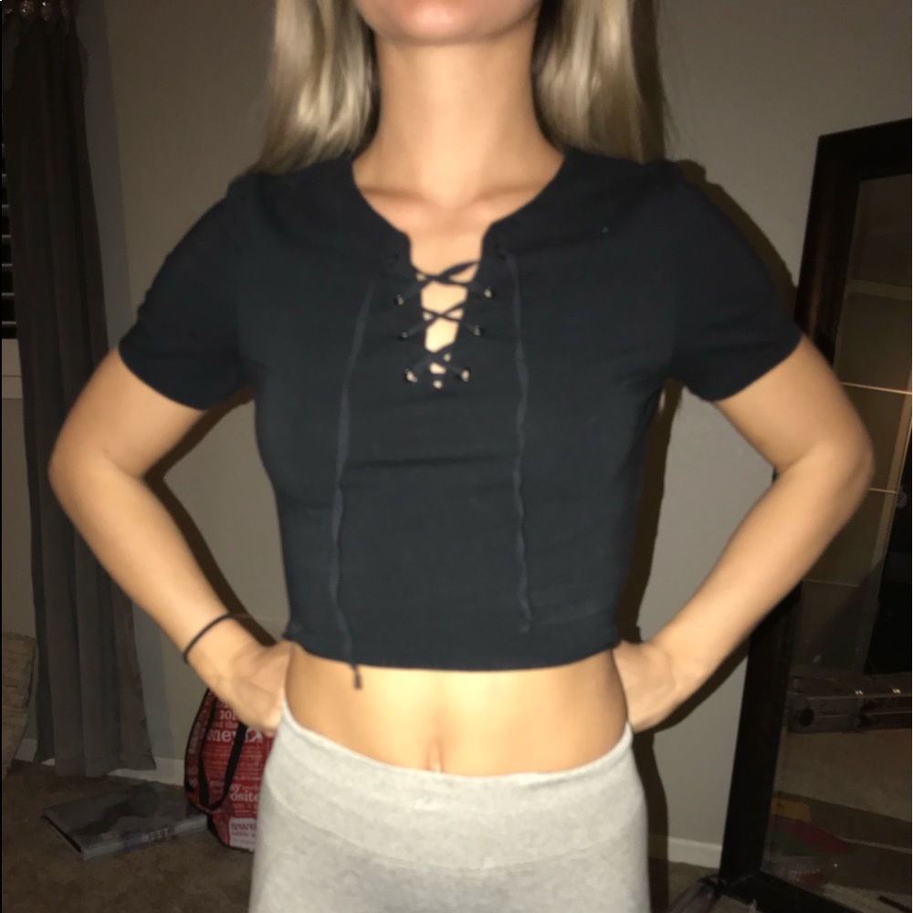 TOPSHOP crop top.